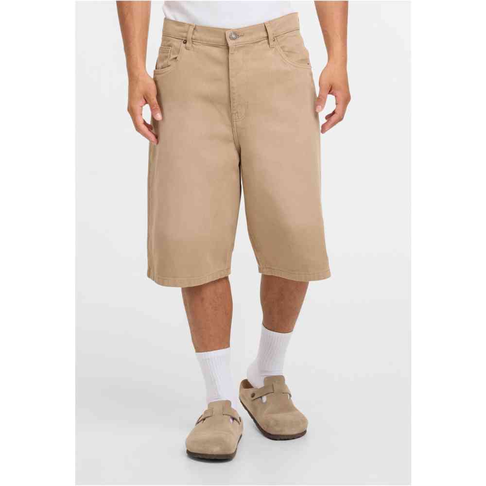 Urban Classics - 90's Heavy Denim Korte broek - Beige